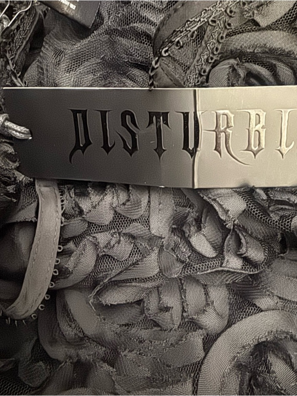Disturbia Goth dress NWT - Picture 8 of 10